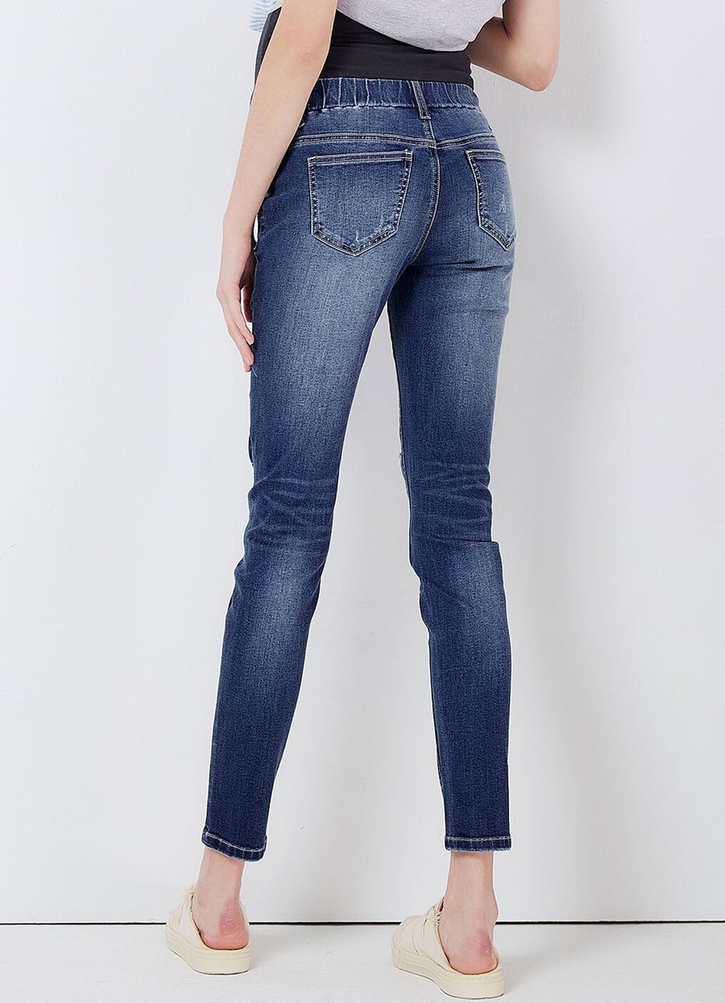 Maternity Stretch Slim Jeans, , hi-res image number 3