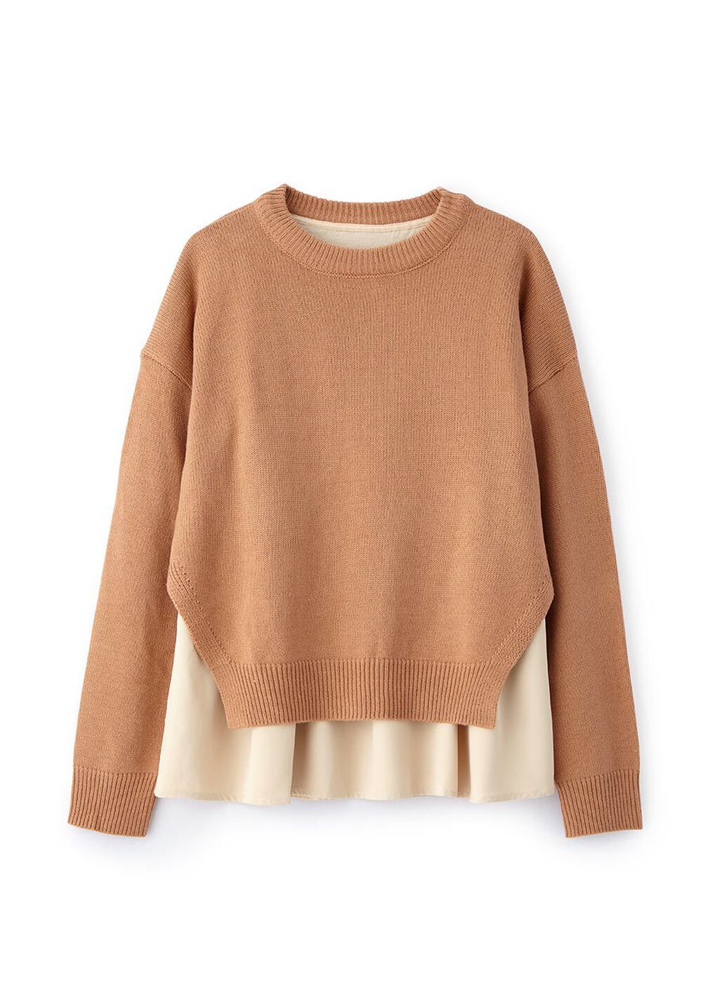 Knitted 2 in 1 Maternity & Nursing Layered Jumper, , hi-res image number 6