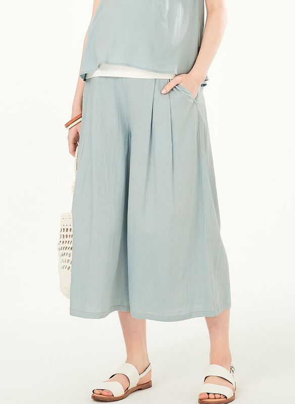 Drapey Maternity Wide Leg Pants