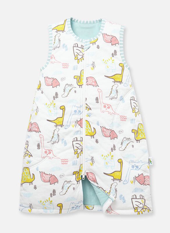 Lightweight Optimum Temp. Sleep Suit- Dinosaur