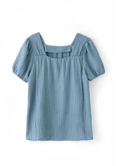 Square Collar Maternity & Nursing Top, , hi-res