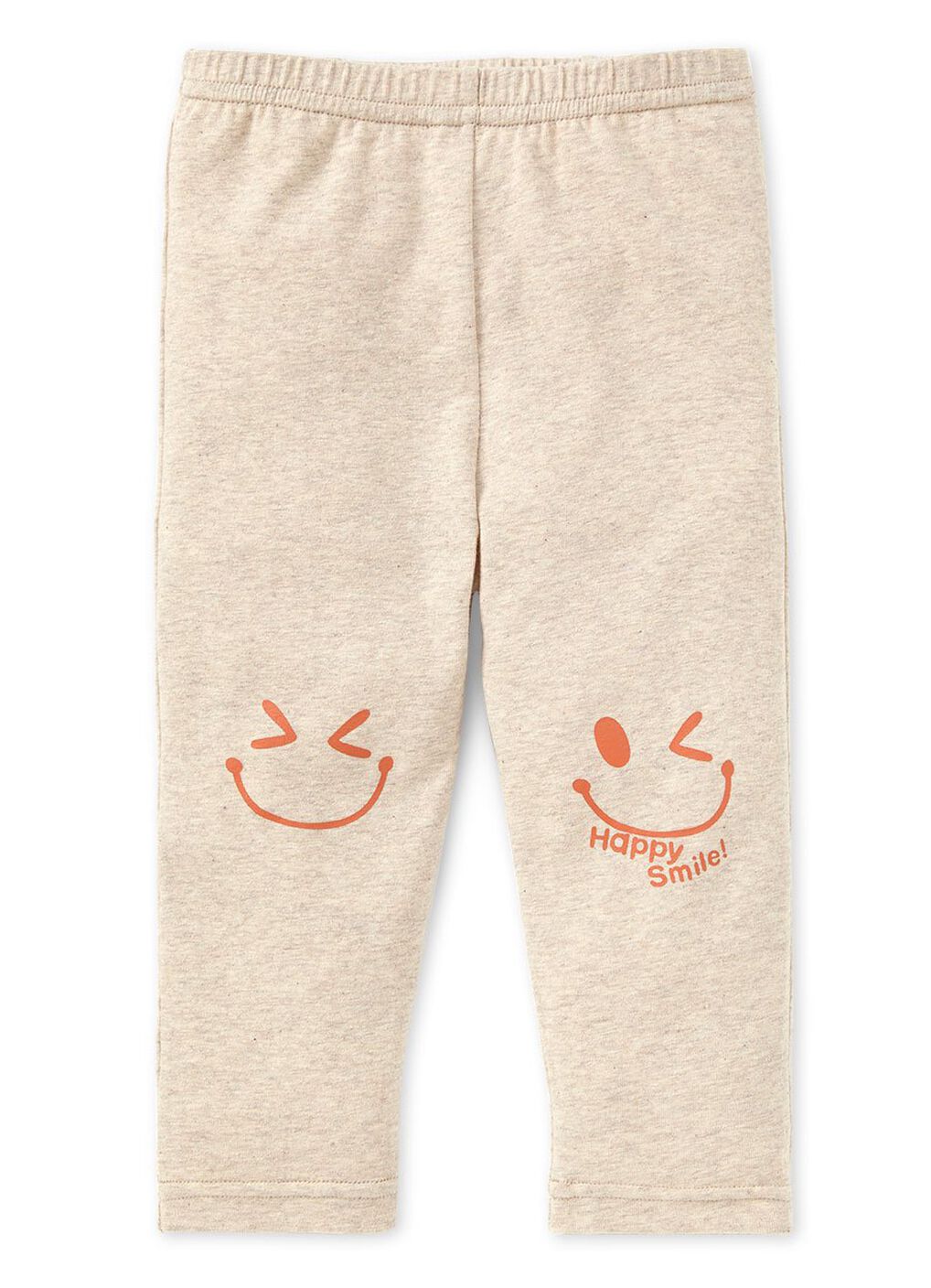 Baby Cotton Full-length Leggings-Smile, , hi-res image number 0