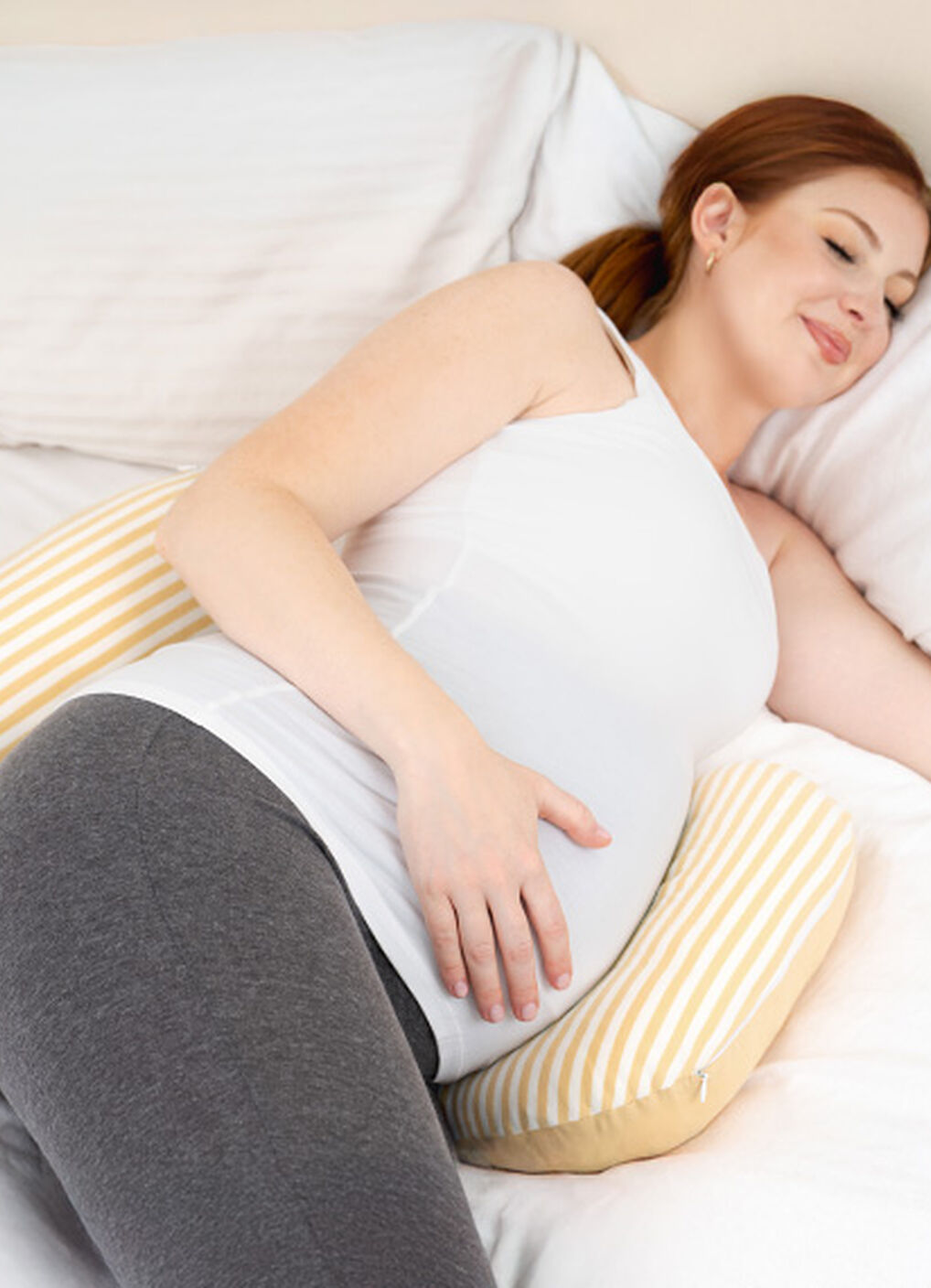 Non-toxic Maternity Support Seashell Pillow, , hi-res image number 5