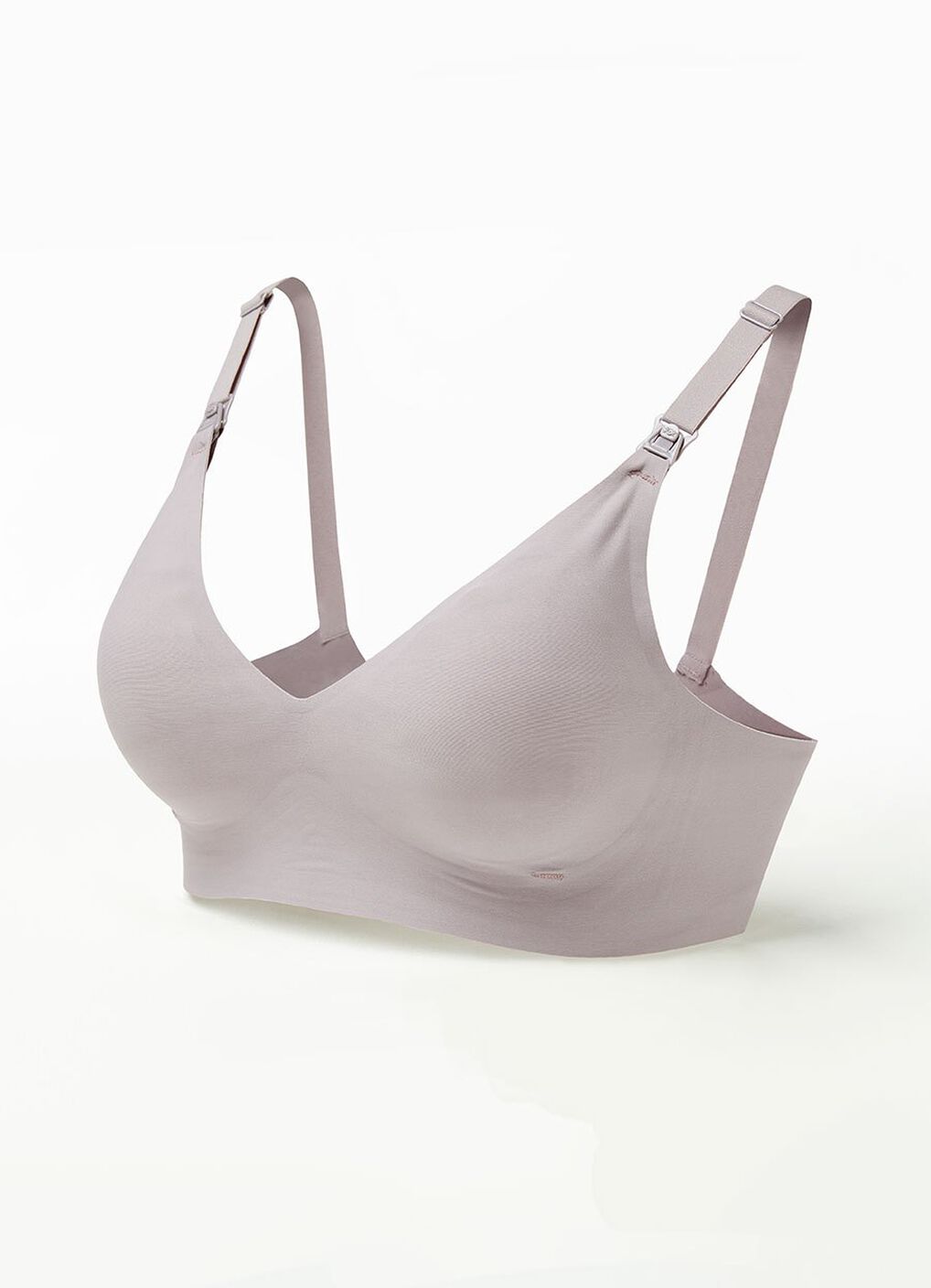 Ultra Silky Seamless Maternity & Nursing Bra, Lilac, hi-res image number 5