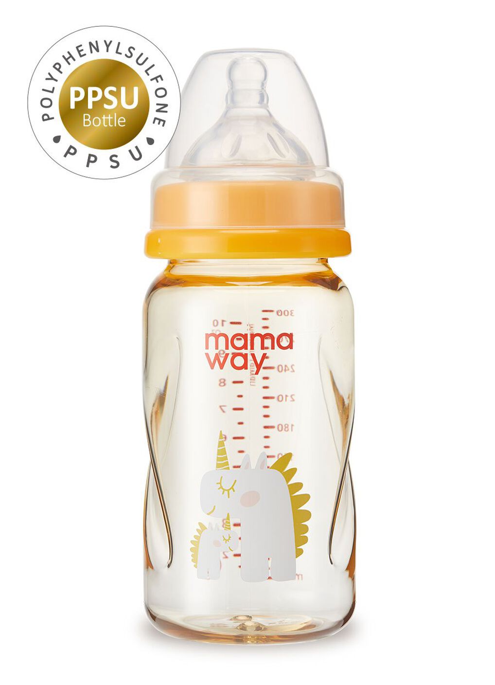 Golden Honey Feeding bottle 300ml, Yellow, hi-res image number 0