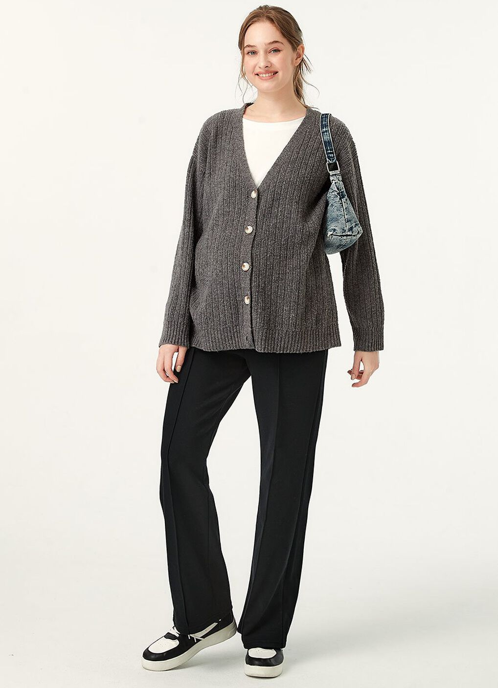 Relaxed Maternity Slim Pants, , hi-res image number 5