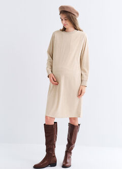 Soft Touch Maternity & Nursing Knit Dress, , hi-res