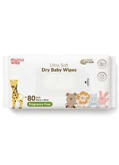 Ultra Soft Dry Baby Wipe (80PCS/PACK), , hi-res