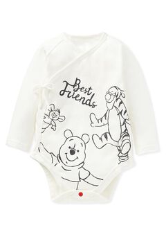 Disney Winnie The Pooh Newborn Cotton L/S Bodysuit 2 Pcs Pack, , hi-res