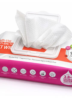 Multi-Use Anti-Bacterial Wet Wipes (3 packs per set), , hi-res