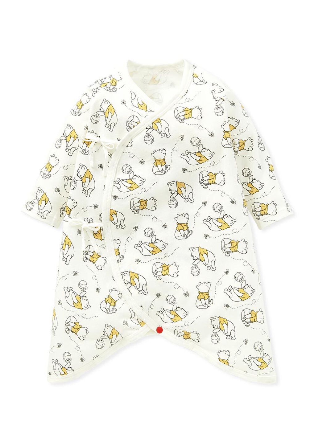Disney Winnie The Pooh Newborn Cotton L/S Romper 2 Pcs Pack, , hi-res image number 1