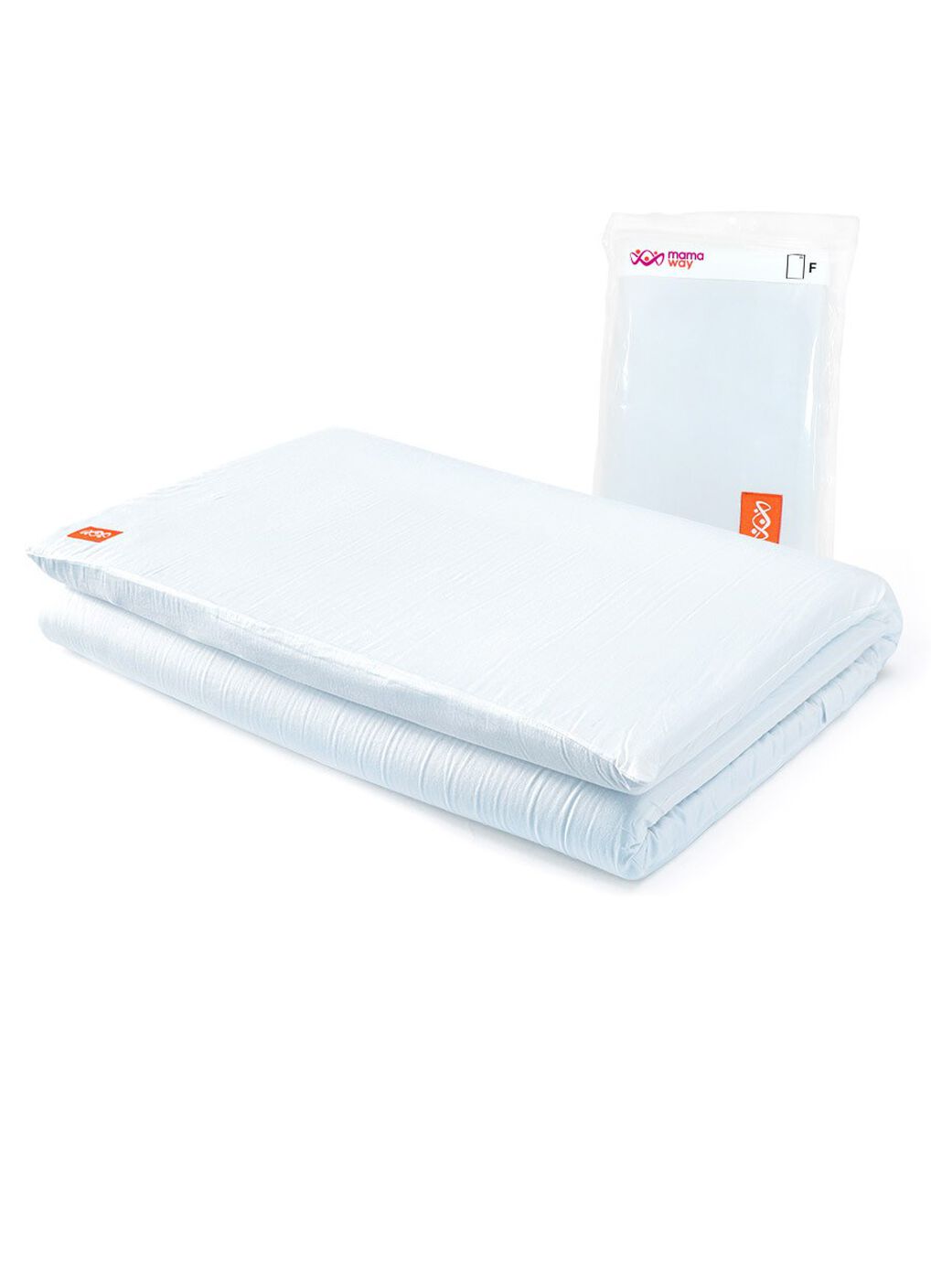 Classic Cotton Cot Sheets 120x60cm, Light Blue, hi-res image number 0