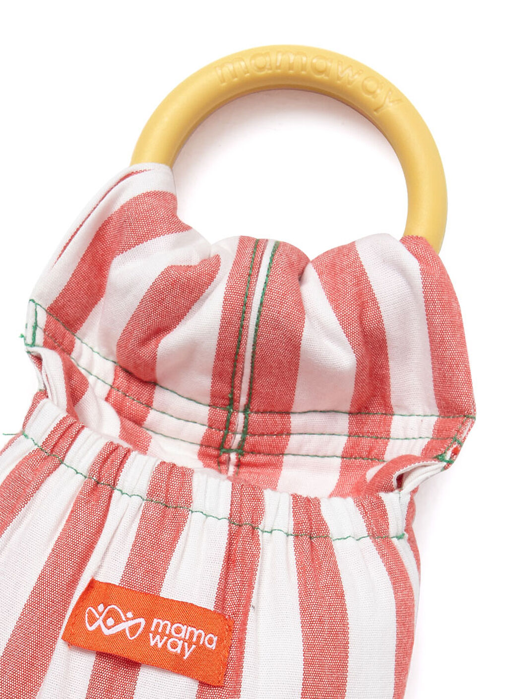 Tomato Cheese Baby Ring Sling, Red, hi-res image number 5