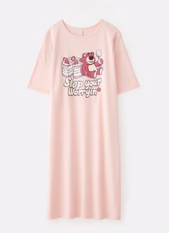 Disney Lotso Loves Dessert Maternity & Nursing Pyjama Dress, , hi-res