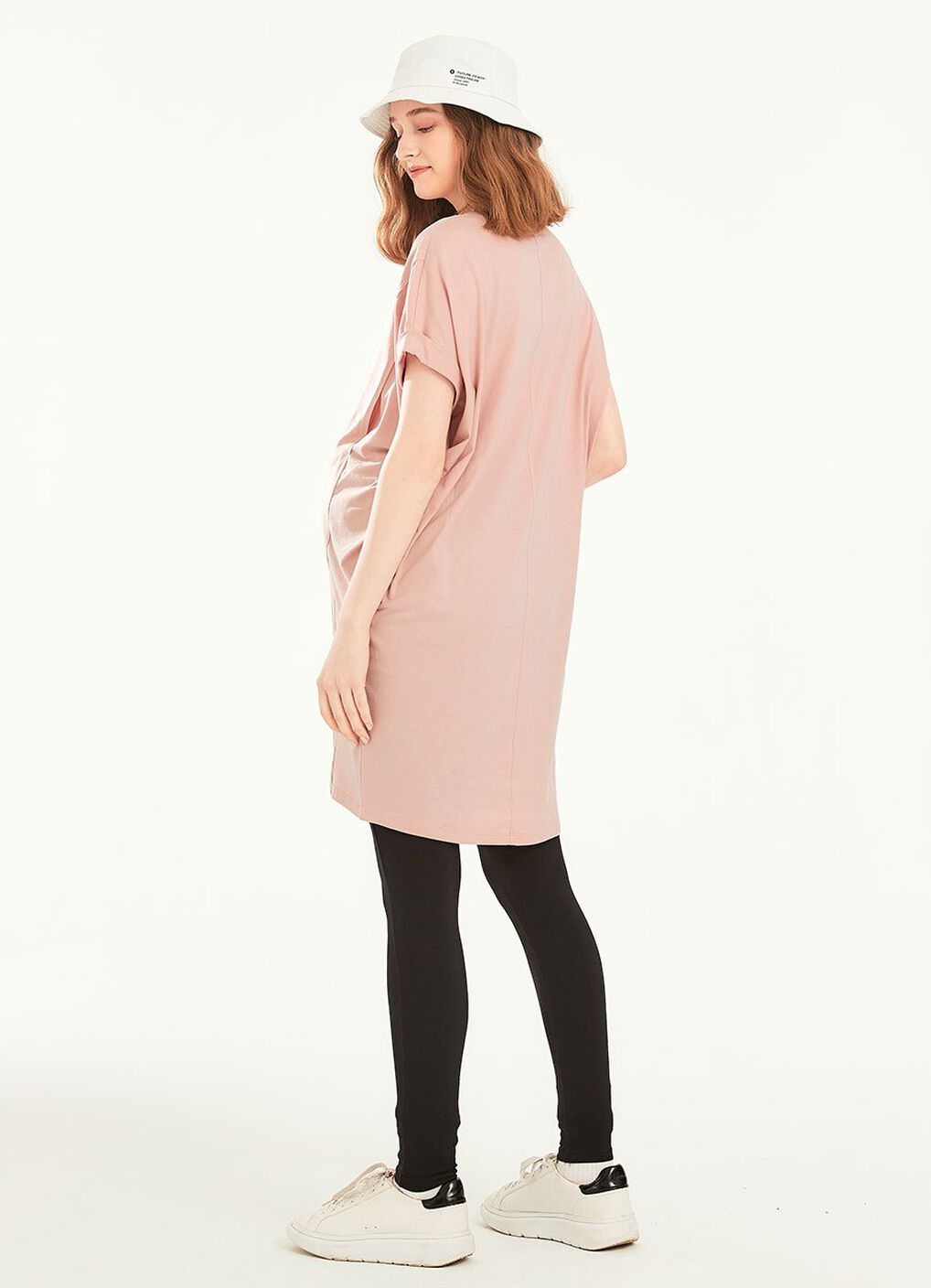 Disney Mike Maternity & Nursing Long Top, Dusty Pink, hi-res image number 4