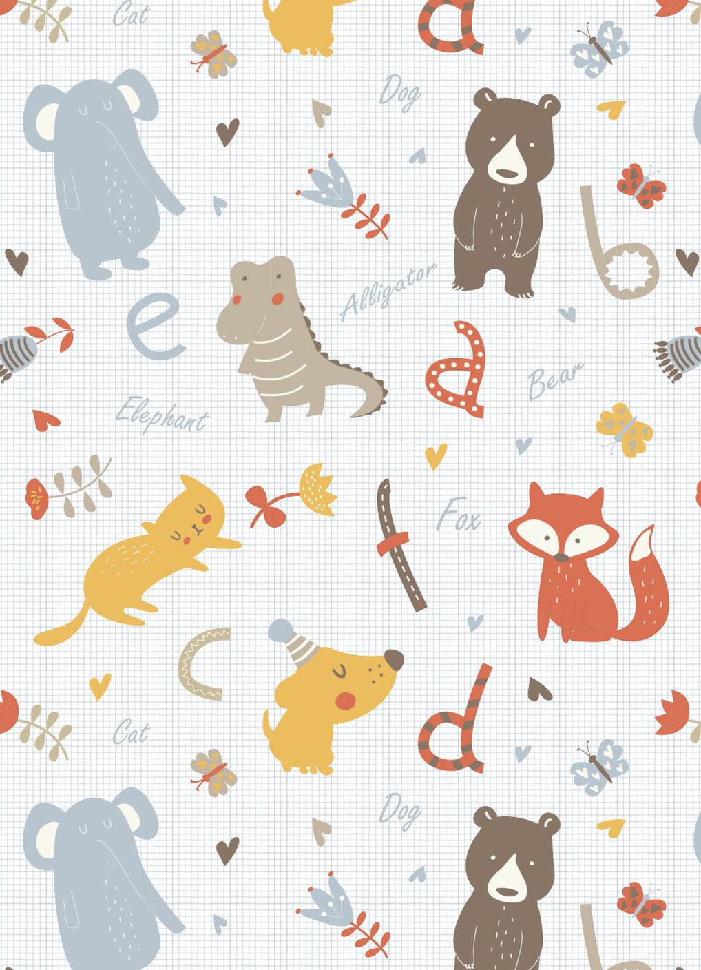 Optimum Temp. Antibacterial Summer Quilt Zoo, Silver, hi-res image number 3