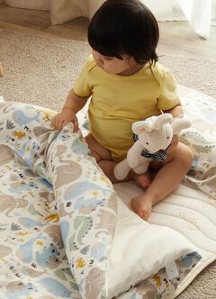 Optimum Temp. Antibacterial Summer Quilt- Animals, , hi-res