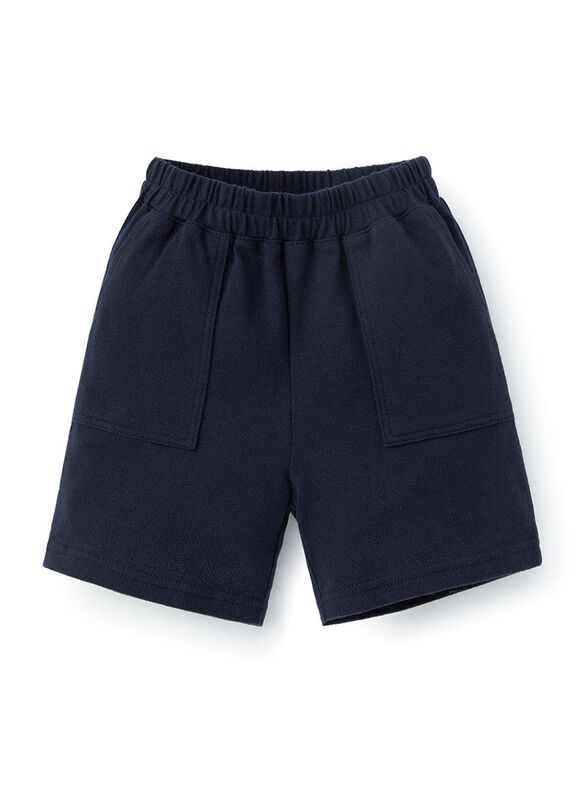Baby Cotton Pull On Shorts with Pocket
