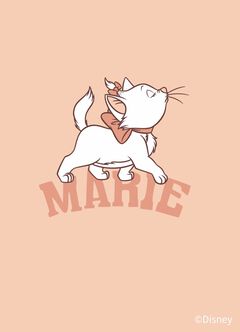 Disney Marie Baby Cotton Ruffle S/L Bodysuit, Coral, hi-res