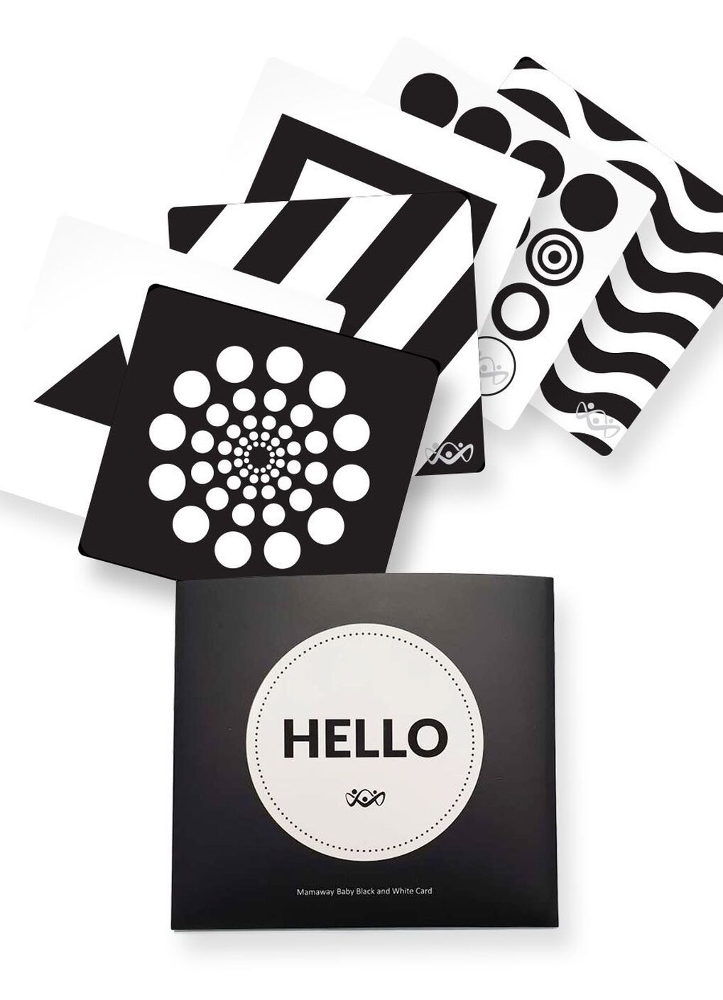 Mamaway Baby Black and White Card, , hi-res image number 0