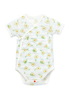 Newborn Cotton Mesh Short Sleeve Bodysuit 2 Pack, Lime, hi-res