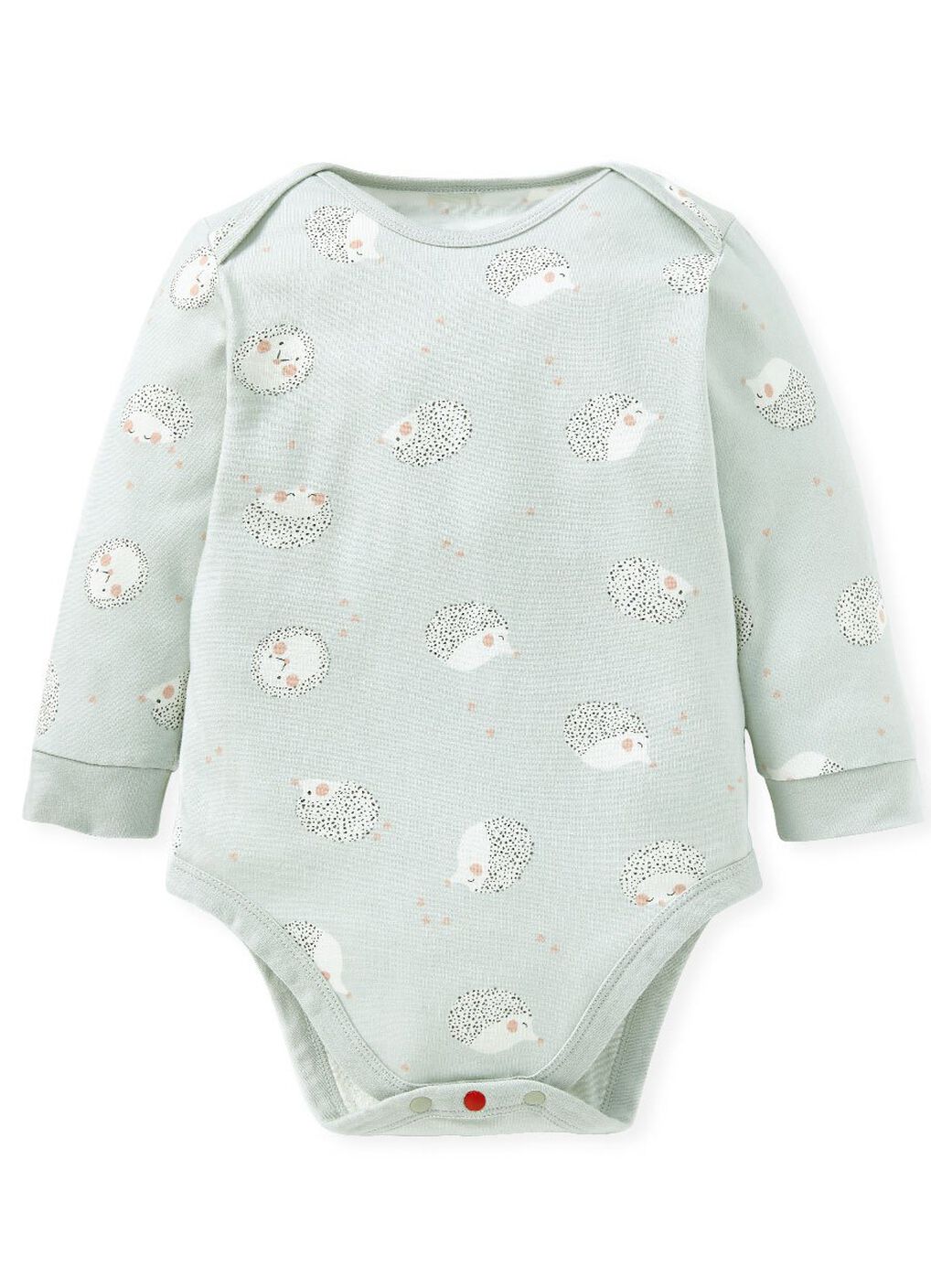 Little Hedgehog Baby Cotton L/S Bodysuit 2 Pcs Pack, , hi-res image number 1