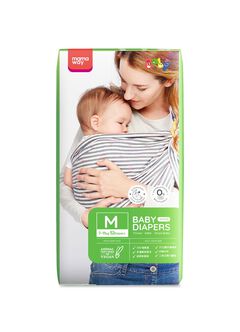 Mamaway Baby Diapers (M, 52pcs), , hi-res