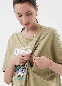 Disney Monsters, Inc. Maternity & Nursing Tee, , hi-res