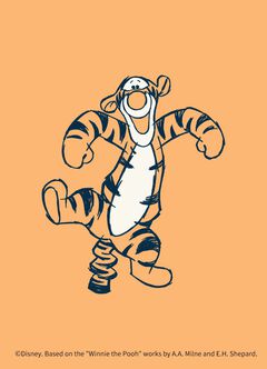 Disney Tigger Baby Cotton S/S Romper, Orange, hi-res