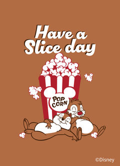 Disney Chip & Dale Popcorn Long Sleeves Maternity & Nursing Top, Brown, hi-res