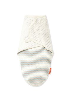 Antibacterial Newborn Cocoon Swaddle, Mid Blue, hi-res