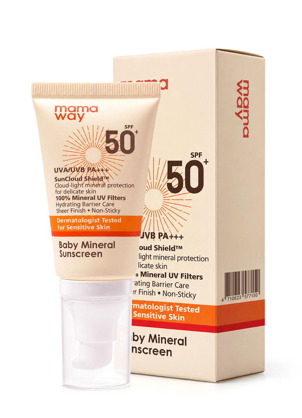 Mamaway Baby Mineral Sunscreen (Pre-order / Ship 15 Oct), , hi-res image number 1