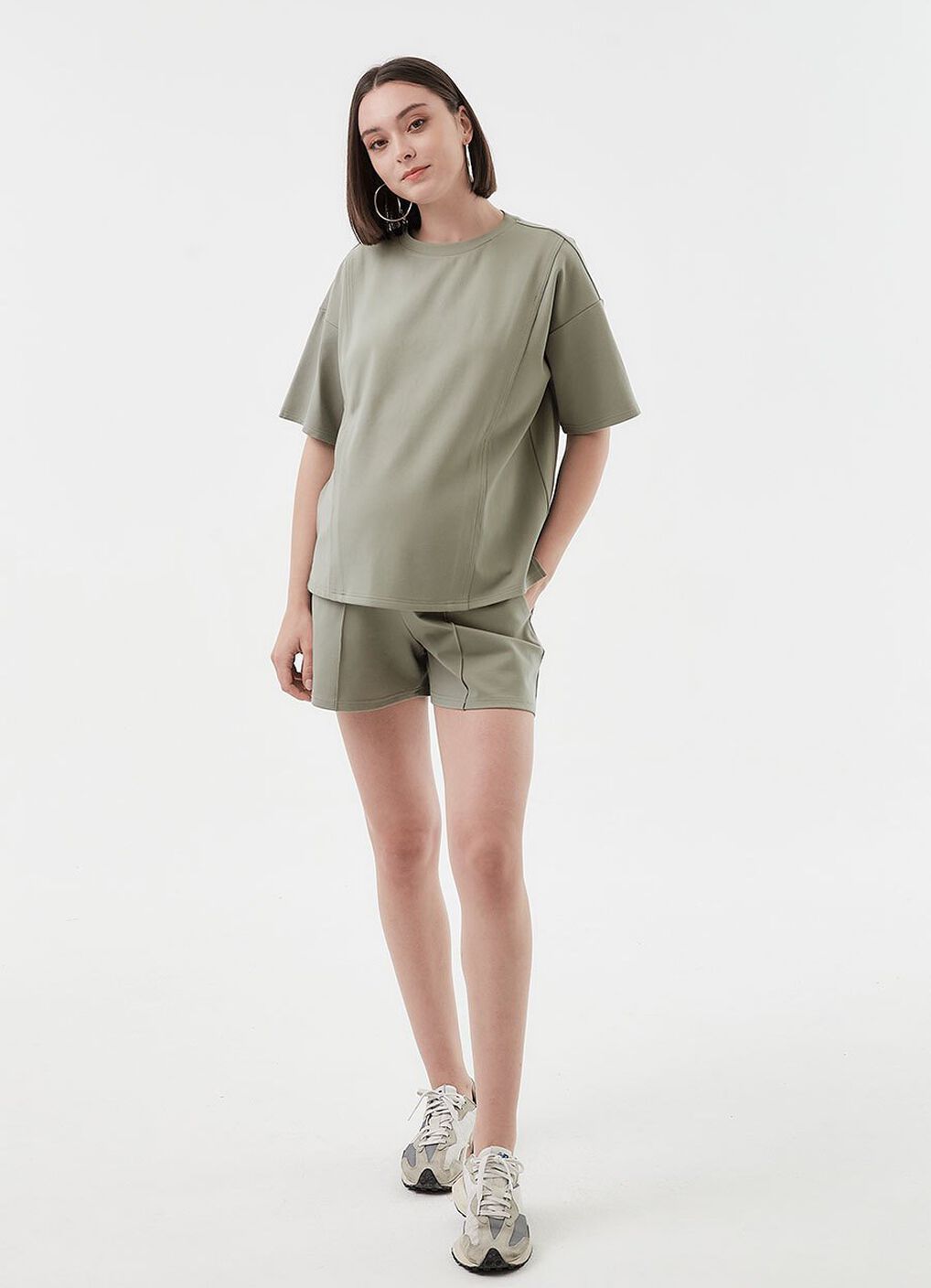 Loose-Fit Cooling Maternity & Nursing Top, , hi-res image number 2