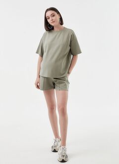 Loose-Fit Cooling Maternity & Nursing Top, , hi-res