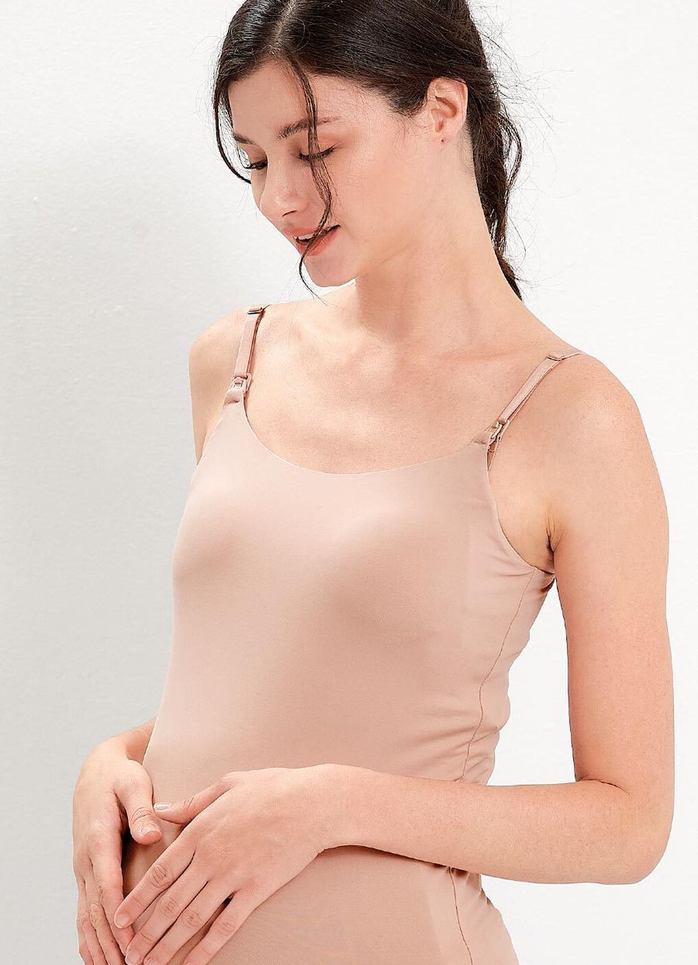 The Signature Maternity Nursing Cami, Dusty Pink, hi-res image number 0