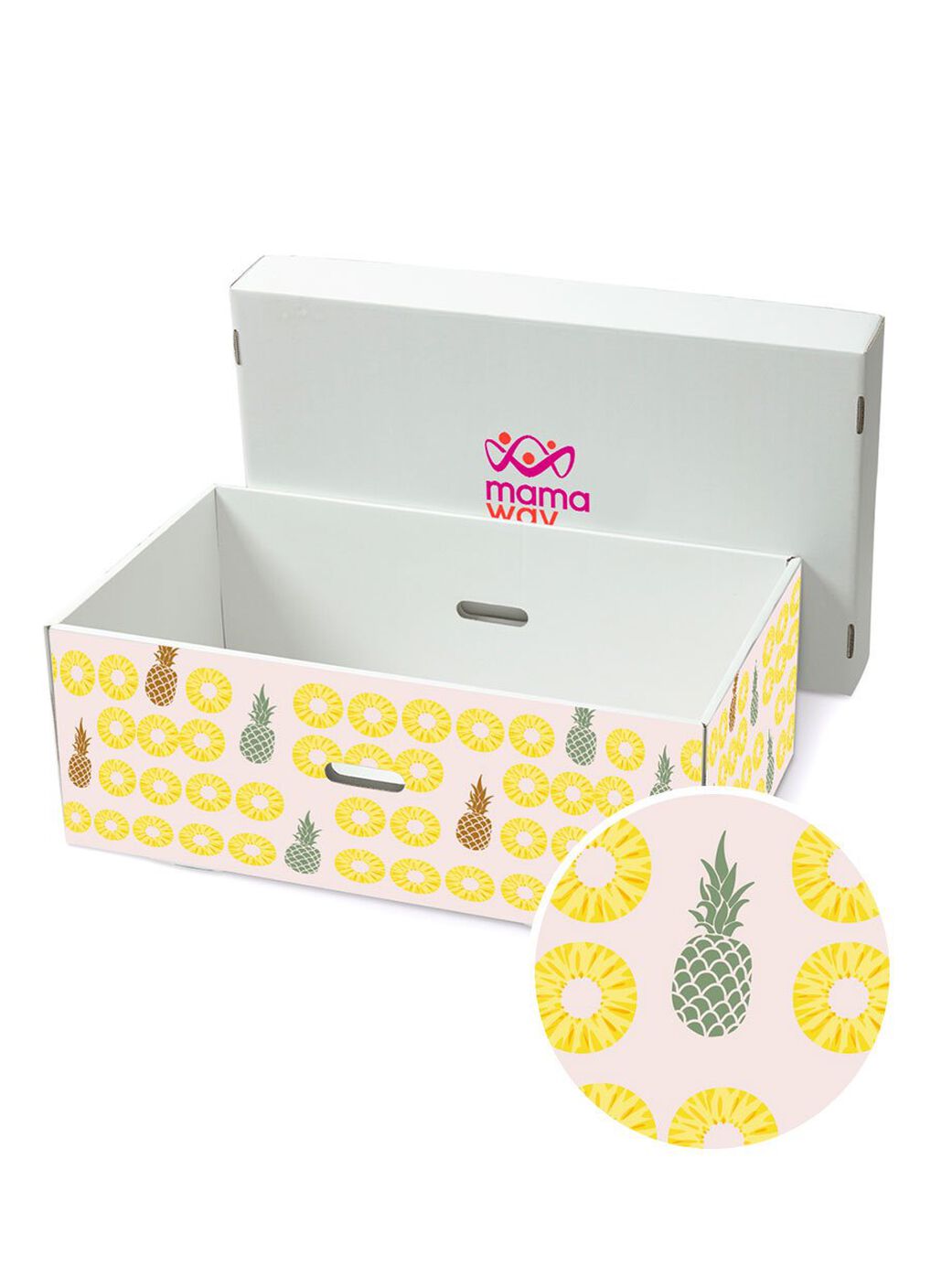 Finnish Babybox Wallpaper, Yellow(鳳梨), hi-res image number 0