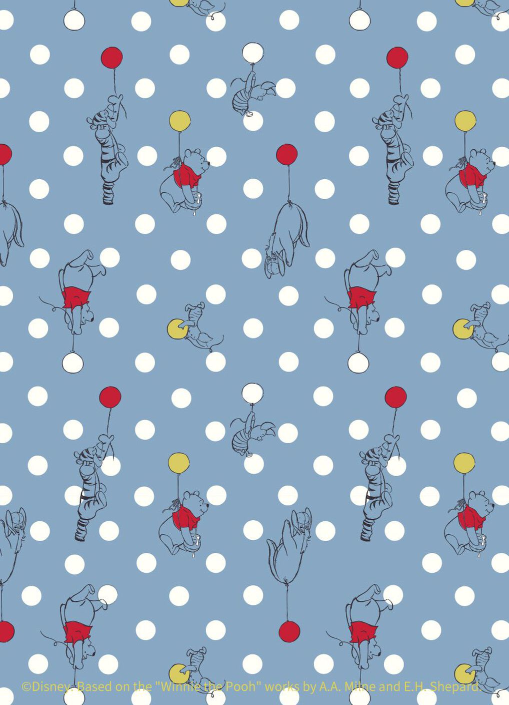 Disney Winnie The Pooh Newborn Cotton L/S Romper 2 Pcs Pack, , hi-res image number 4