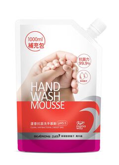 Hand Wash Mousse Refill Pack (1000ml), , hi-res