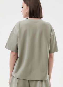 Loose-Fit Cooling Maternity & Nursing Top, , hi-res
