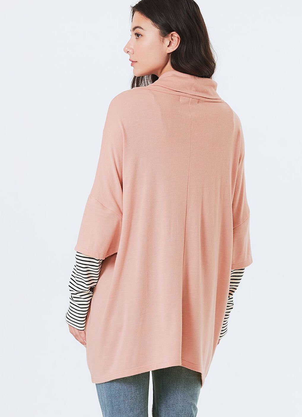 2 in 1 Maternity & Nursing Loose Top, , hi-res image number 4