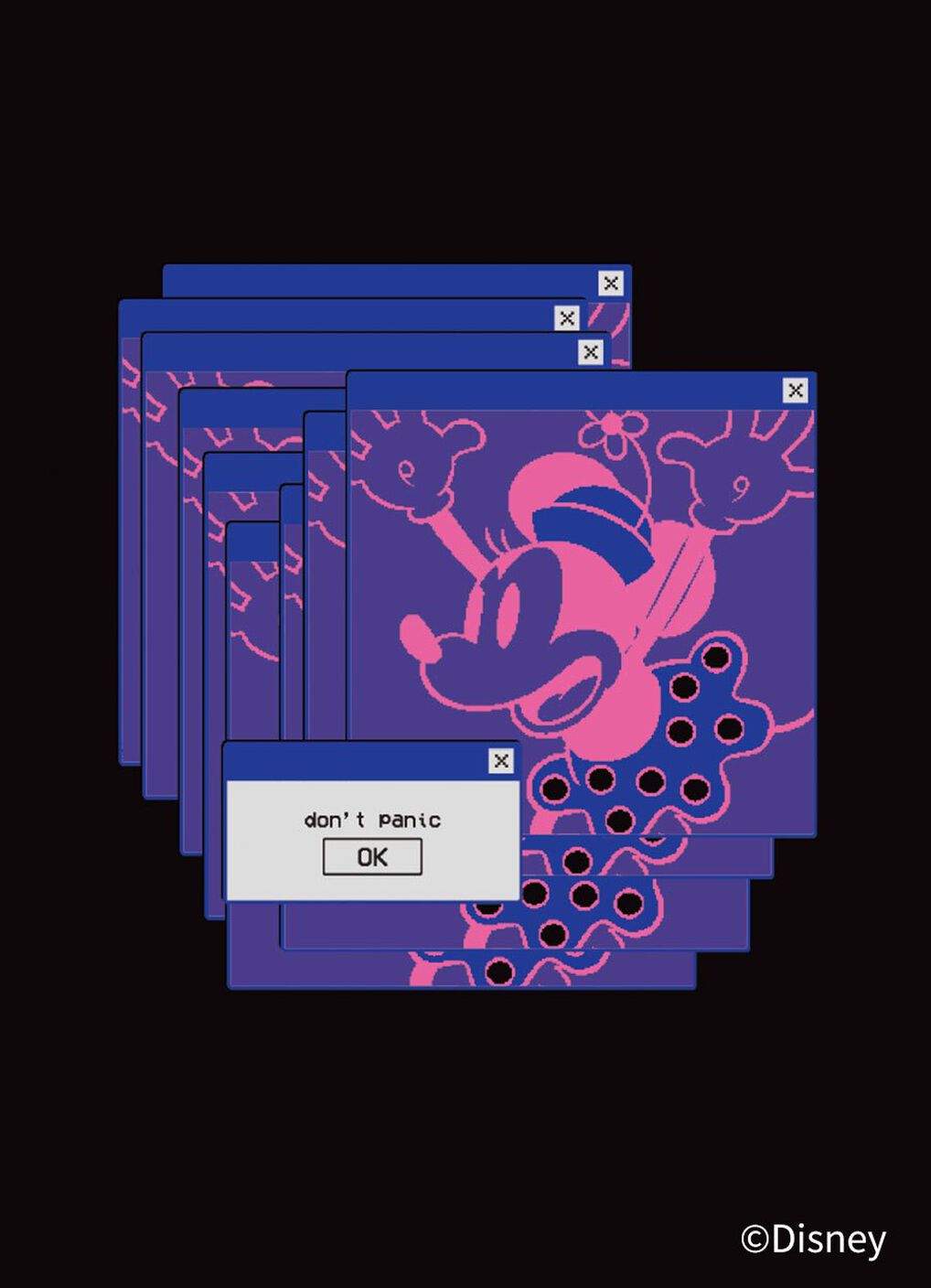 Disney Lag Minnie Maternity & Nursing Top, Black, hi-res image number 6