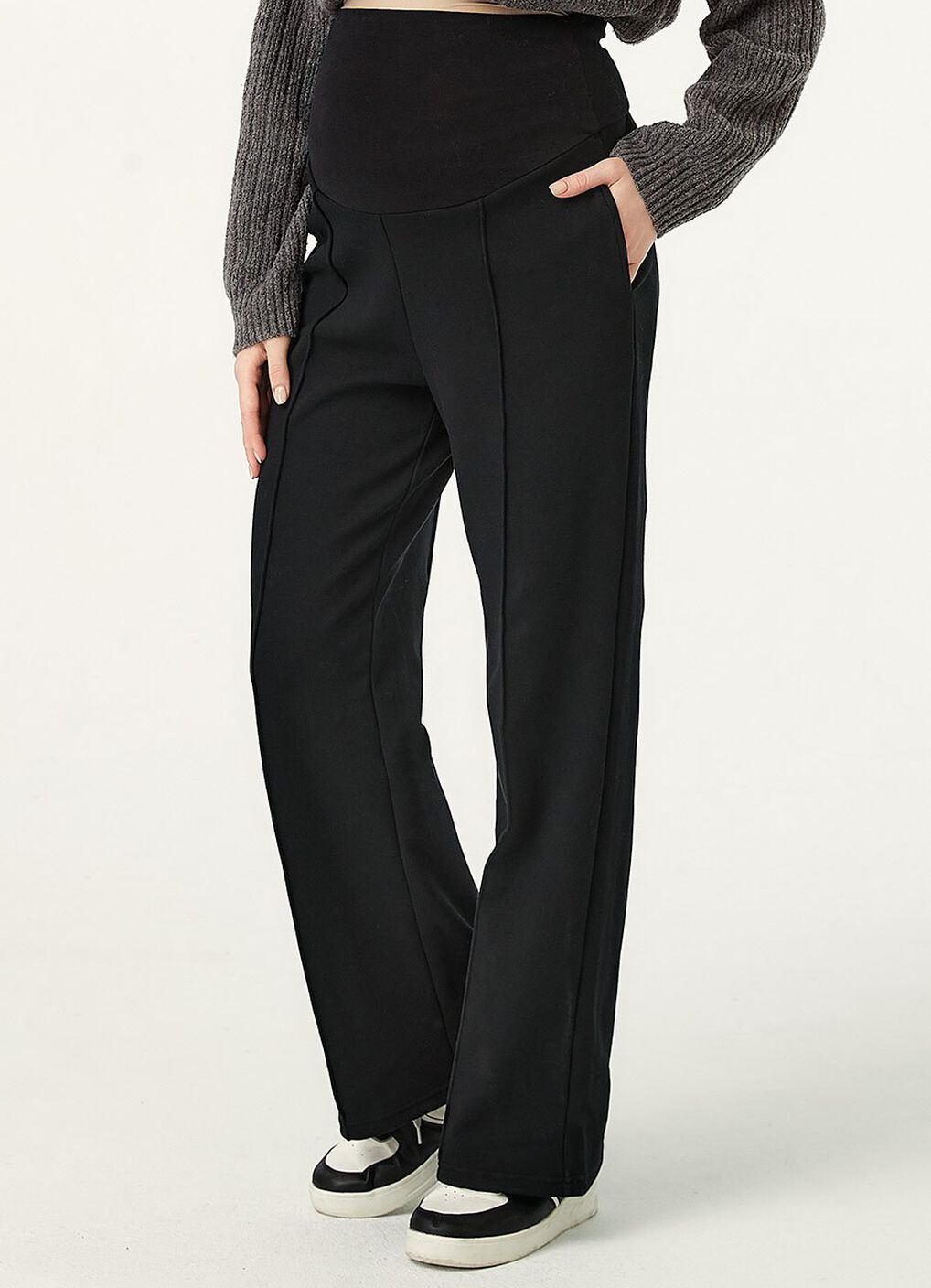 Relaxed Maternity Slim Pants, , hi-res image number 2
