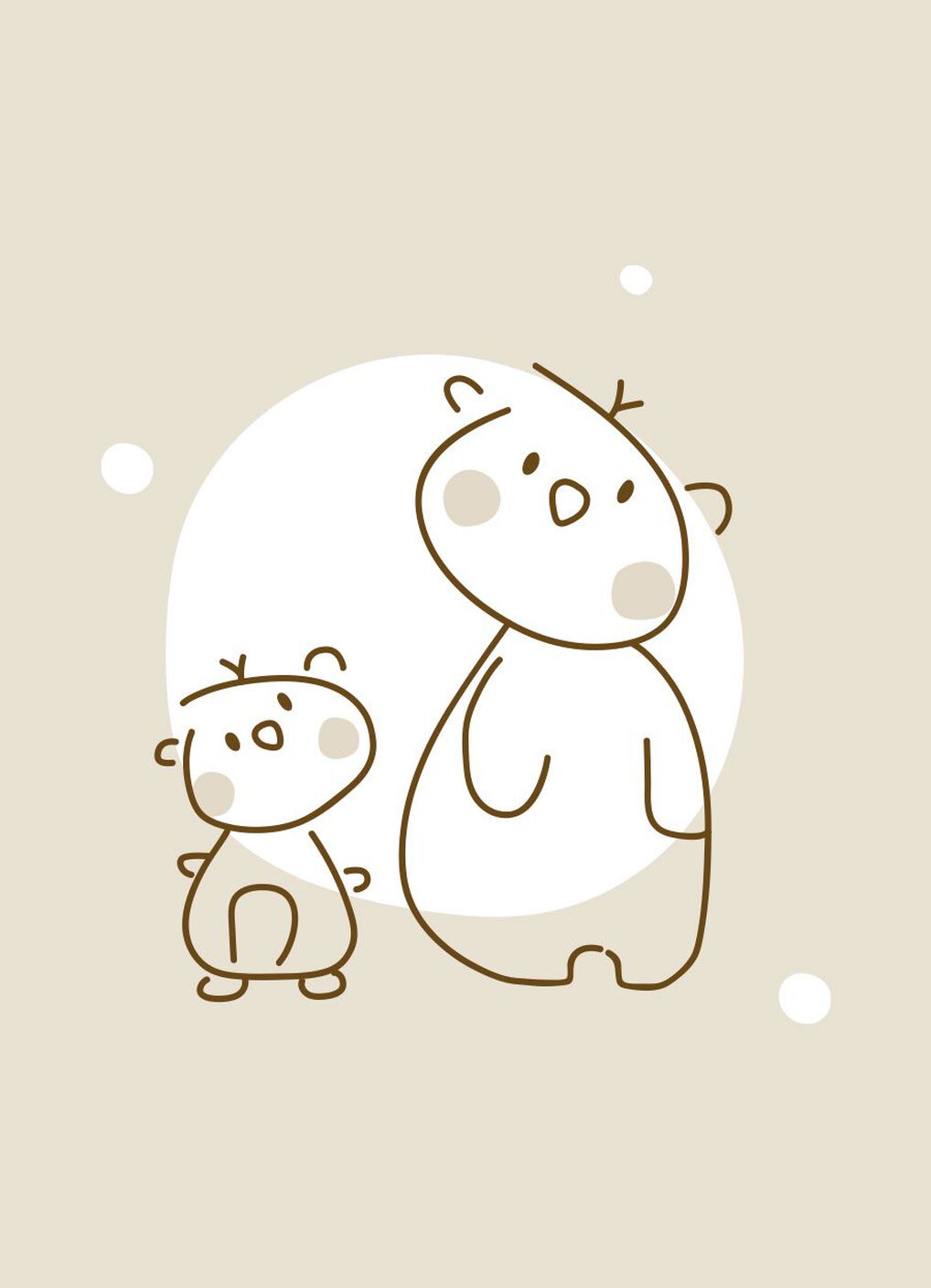 Little Animals Newborn Cotton L/S Romper 2 Pcs Pack, , hi-res image number 4