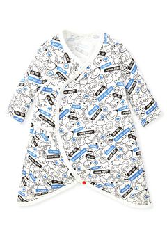 Label Peppa Pig Newborn Cotton L/S Romper 2 Pcs Pack, Blue, hi-res