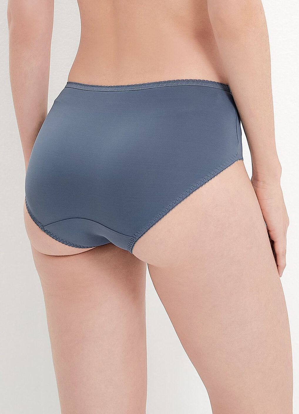 Antibacterial Maternity Midi Briefs 2 Pack, Periwinkle, hi-res image number 1