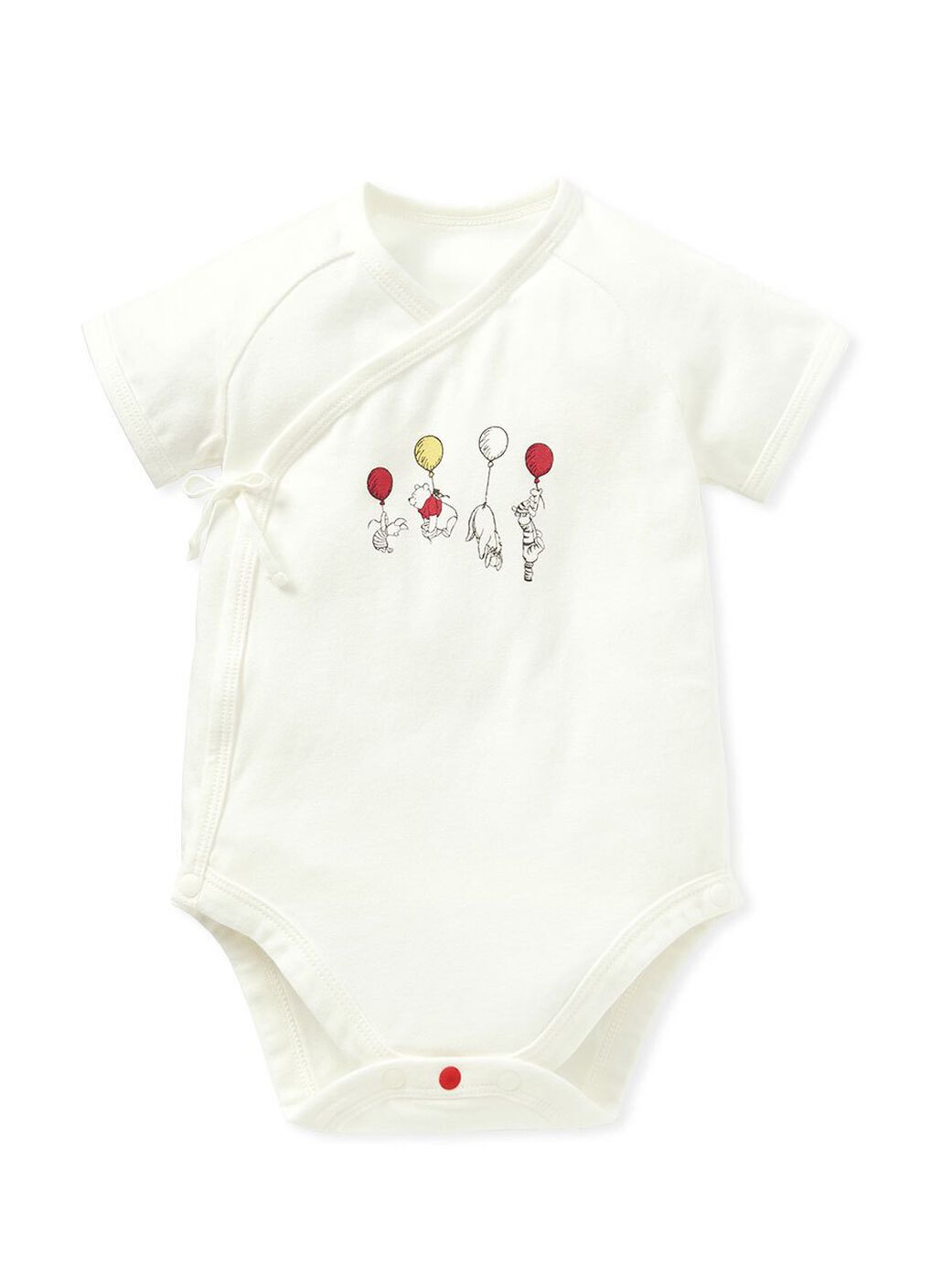Disney Winnie The Pooh Newborn Cotton S/S Bodysuit 2 Pcs Pack, , hi-res image number 1