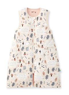 Lightweight Optimum Temp. Sleep Suit-Forest Family, Orange, hi-res