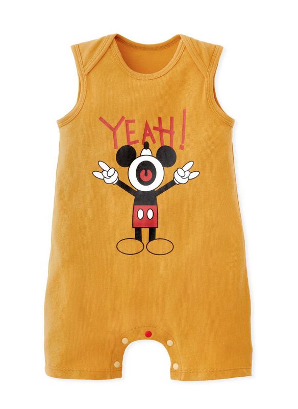Disney Yeah! Mickey Baby Cotton Sleeveless Romper