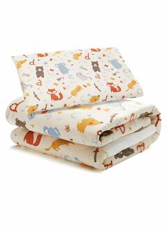 Optimum Temp. Antibacterial Summer Quilt Zoo, , hi-res