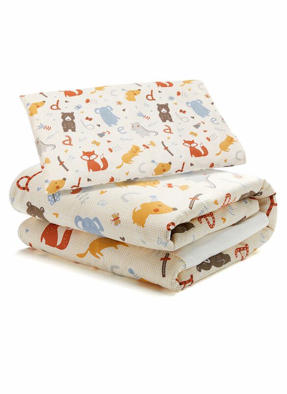 Optimum Temp. Antibacterial Summer Quilt Zoo